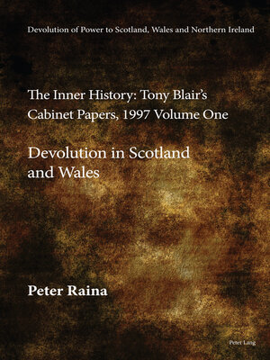 cover image of Devolution of Power to Scotland, Wales and Northern Ireland